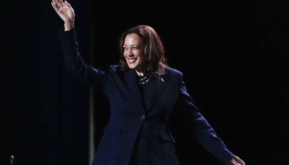 Visepresident Kamala Harris under en tilstelning i Houston 31. juli 2024.