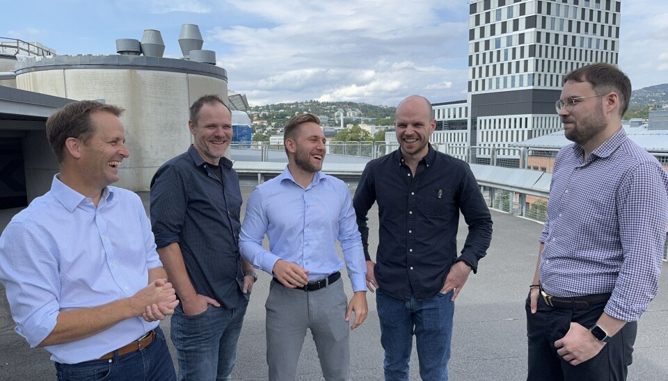 Fra venstre (alle medgründere): Peder Sunde
Jarle Bjørnbeth
Daniel Nilsen
Haakon Walmann
Thomas Låver.