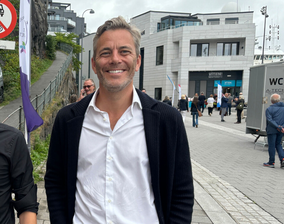 Otovo-gründer Andreas Thorsheim under Arendalsuka 2024.