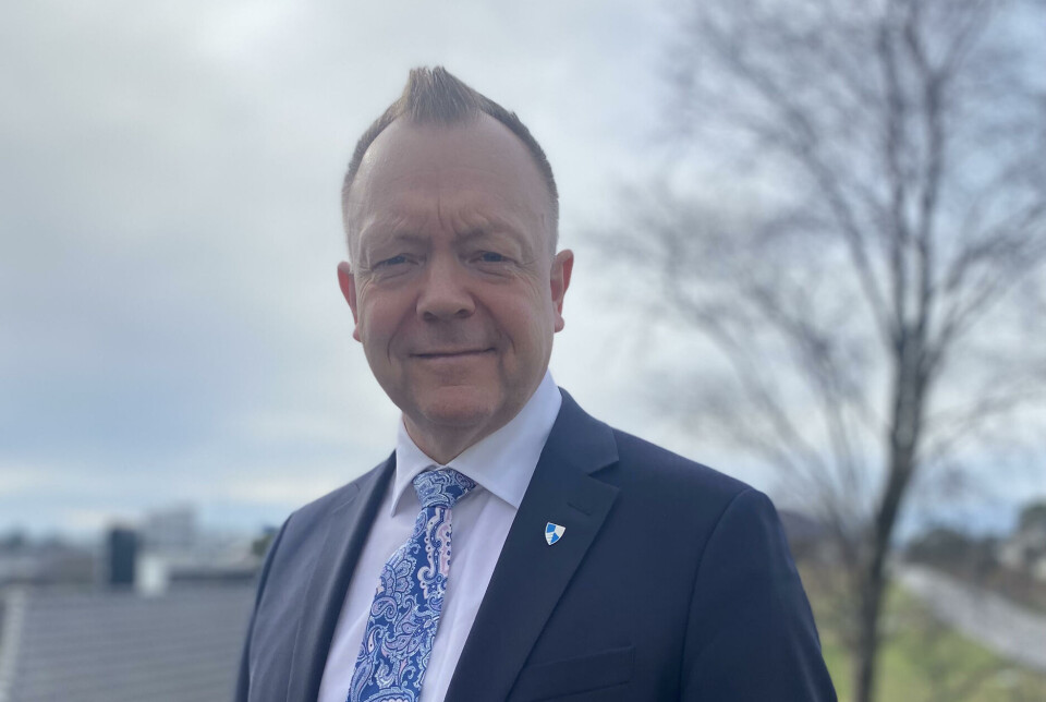 Vil ha flere som Evoy: Ordfører Bengt Solheim-Olsen i Kinn kommune.