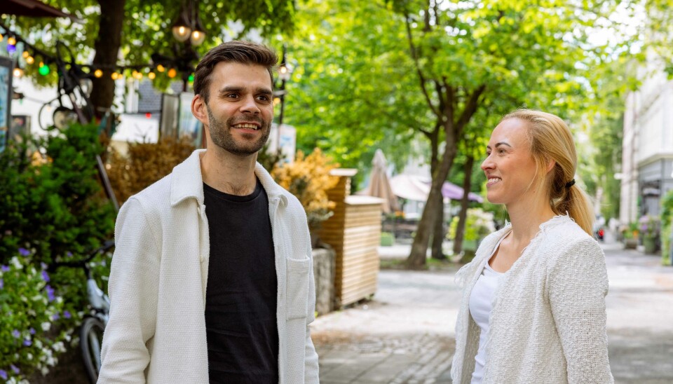 Remi Morken og Martine Drageset i Askeladden.