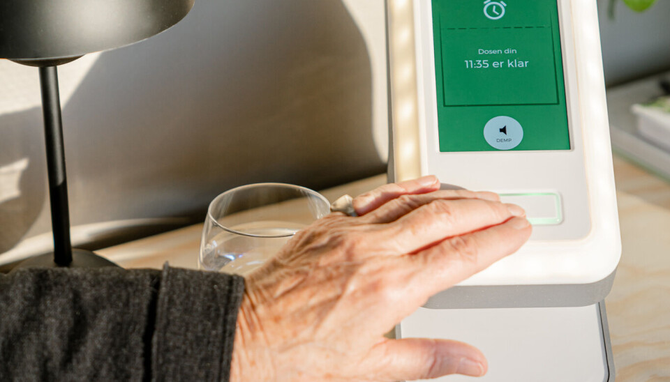 Medisindispenseren til Dignio.