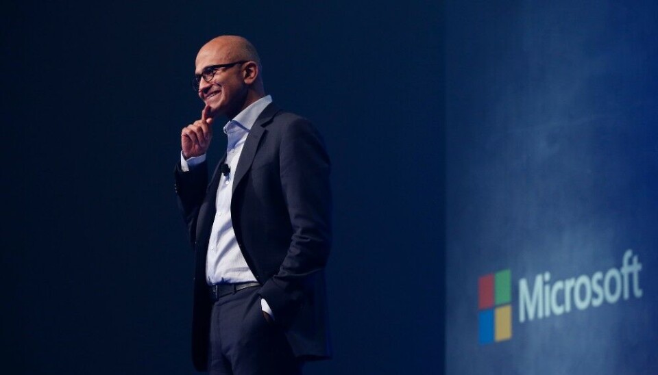 Microsoft-sjef Satya Nadella.
