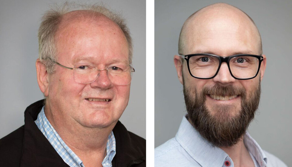 Gründer Tor Jacob Ramsøy og CEO Martin Lundquist i Arundo Analytics.