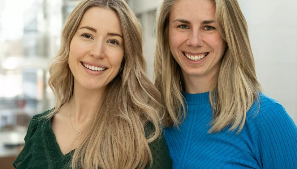 Gründerne Christine Øvstedal og Maria With Hoen i Selah Sleep