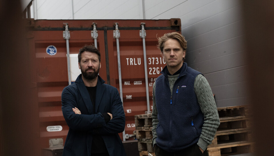 Daglig leder i Drifti og partner i Skalar Knut Magnus Aasli og medgründer og Driftis produktsjef Eyolf Strømme-Svendsen.