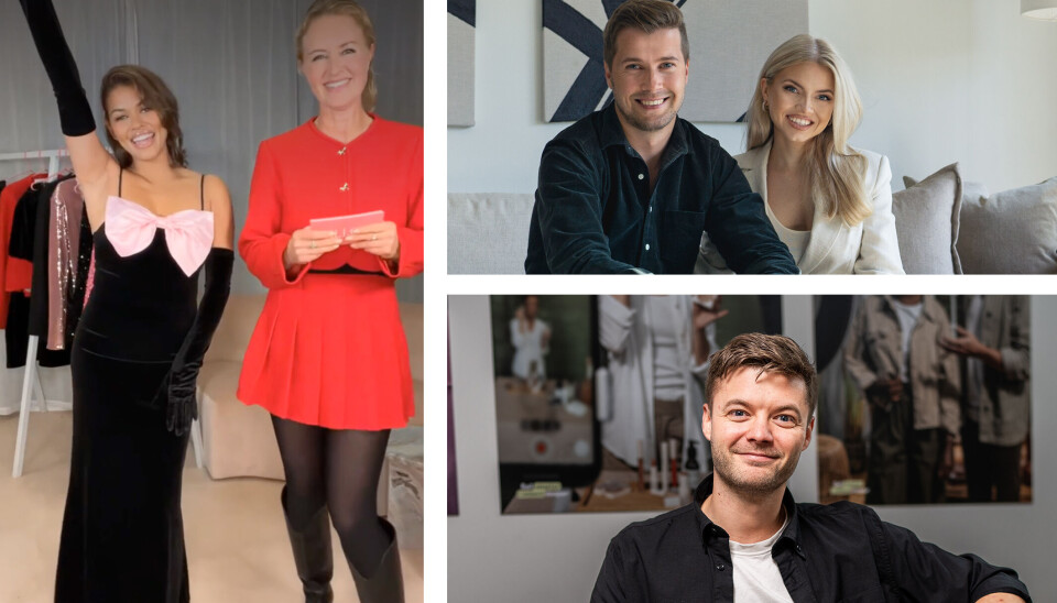 F.h: Alexandra Joner og Villoid-gründer Jeanette Dyhre Kvisvik. Tipio-gründerne Michael Lybek og Elin Parr Ohme. Nederst: Sprii-gründer Christian Degn Vester.