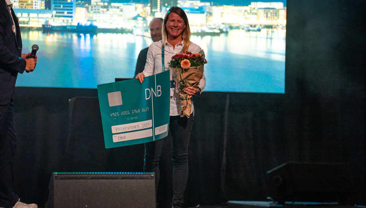 Photo: Mia Sandnes Nilsen Delingsplattform-gründer kåret til Nord-Norges beste pitcher