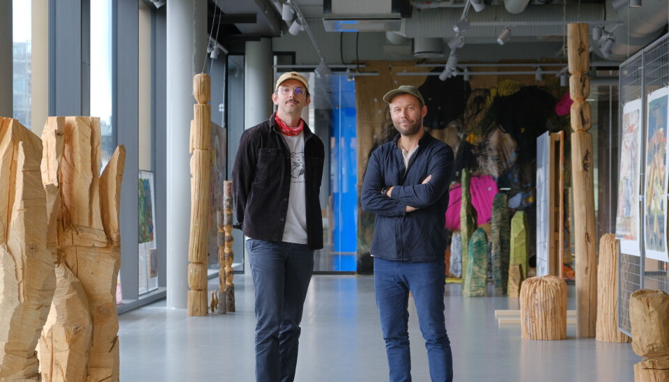 Björn Lapakka og Christian von Hanno.