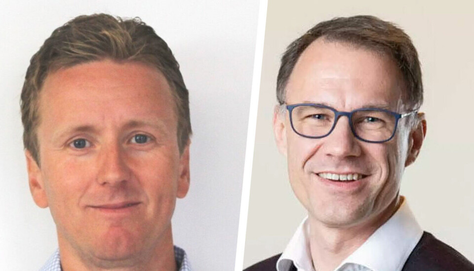 Fredrik Bjørland og Christian Printzell Halvorsen i Schibsted Marketplaces.