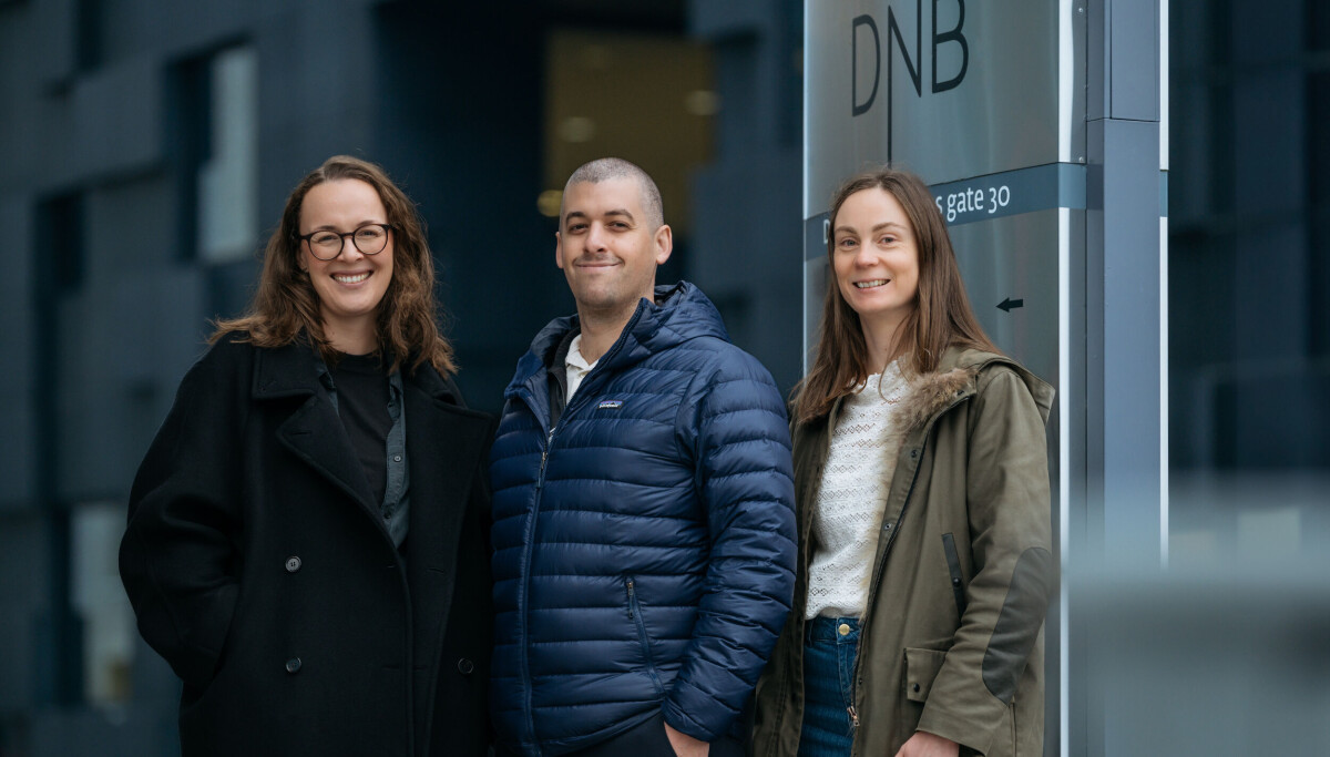 Photo: Foto: Stig B. Fiksdal Startet opp i vår - nå inngår de pilotsamarbeid med DNB