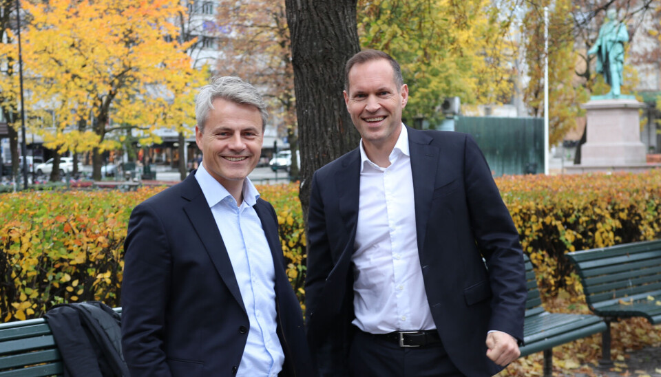 Andreas Vik og Knut Grotli er gründere i Aider.