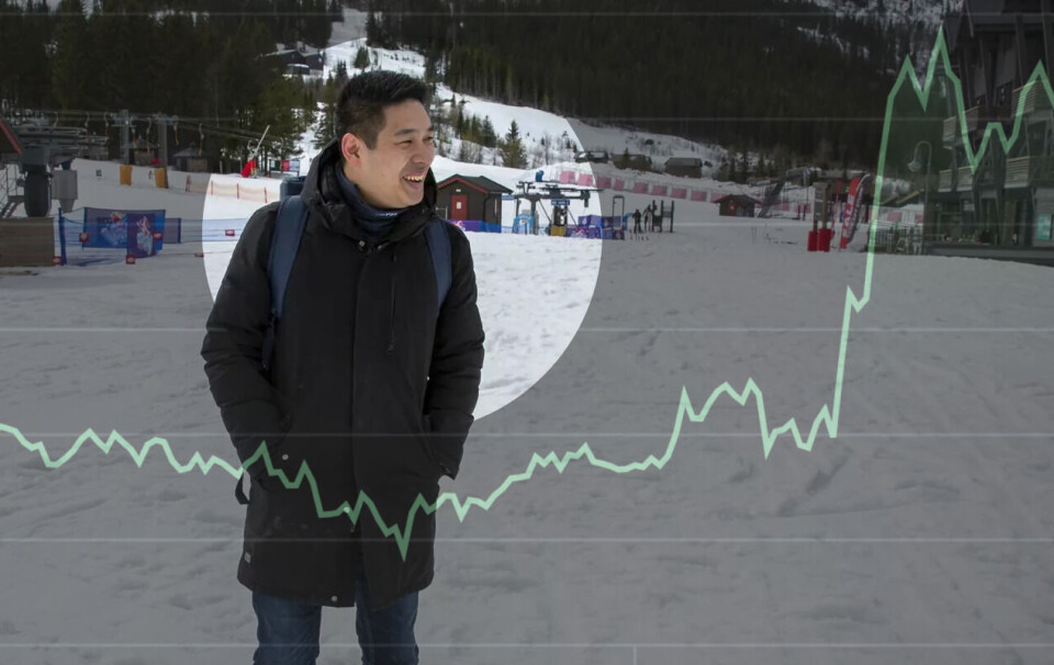 Gründer og daglig leder Thuc Hoang i Firi opplever stor pågang mens Bitcoin-prisen skyter i været.