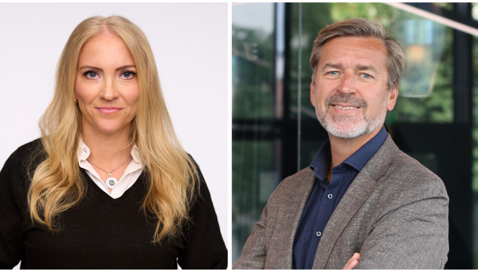 Hans-Henrik Merckoll er daglig leder og Lill Sverresdatter Larsen styremedlem i oppstartsselskapet.