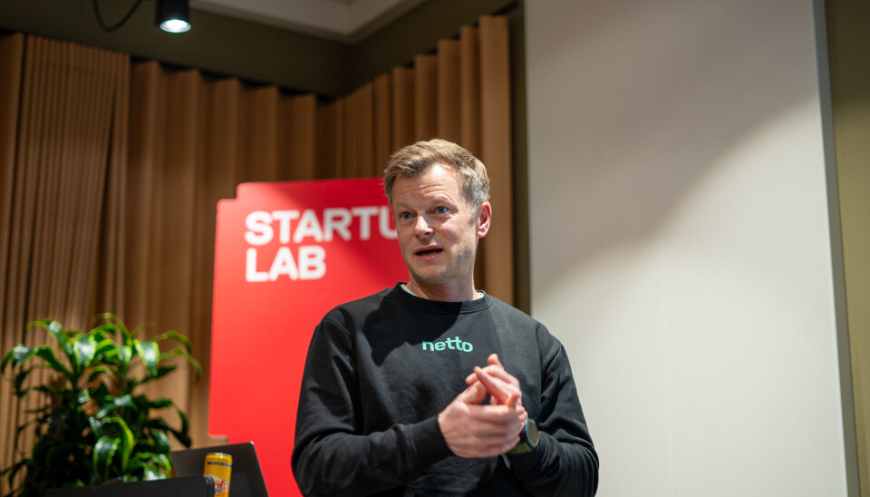 Erlend Bolle i Netto.
