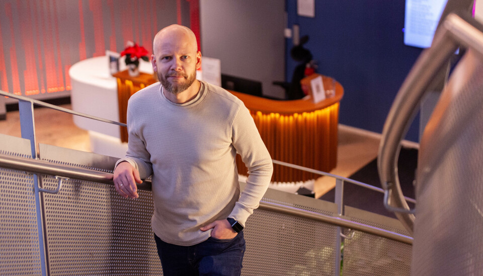 Hektisk november. I løpet av en måned Axeptia-gründer Per Nestor Warp fra konkurs, salg av boet til å være med på lasset til kjøper Visma Amili.