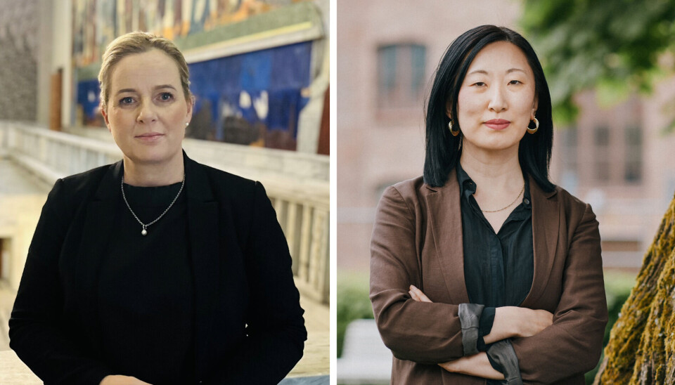 Anita Leirvik North, byråd for kultur og næring i Oslo kommune, og Siw Andersen, CEO i Oslo Business Region.