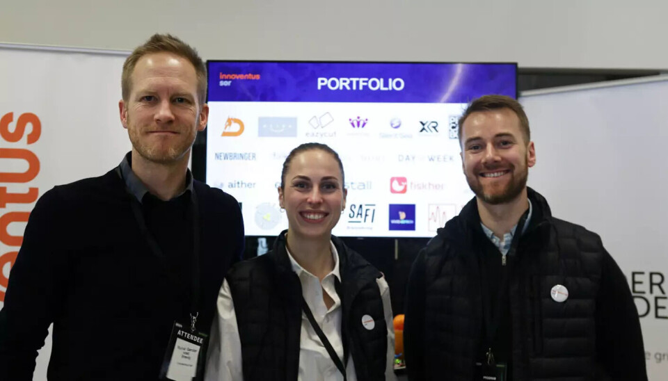 Innoventus: Runar Brøvig, Maren Oustad Torve og Christoffer Krohn. Innoventus: Runar Brøvig, Maren Oustad Torve og Christoffer Krohn