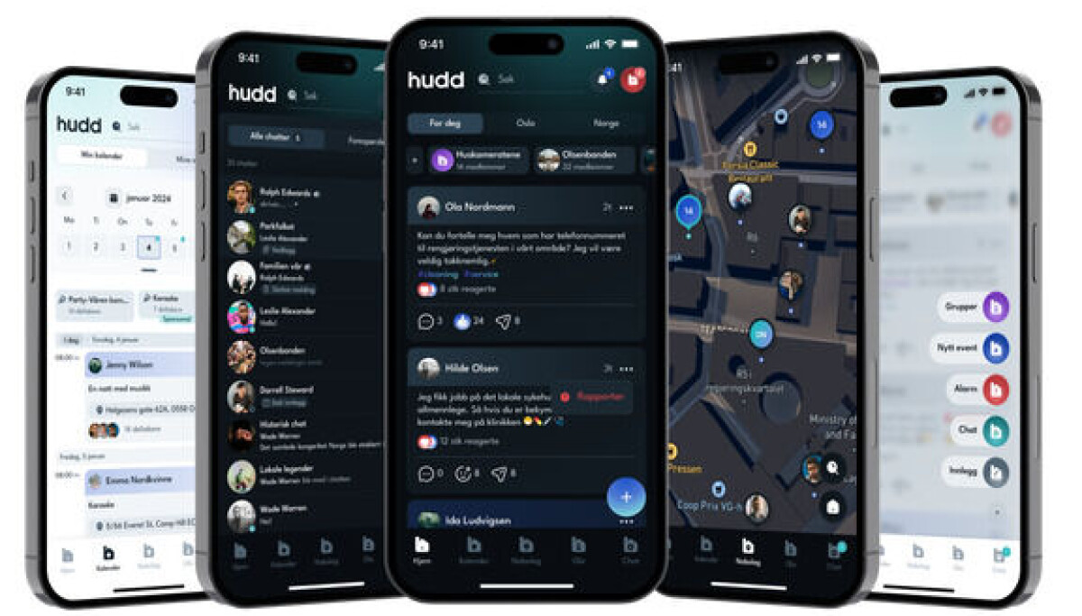 Photo: Foto: Hudd Hudd nærmer seg 20.000 brukere siden starten i november