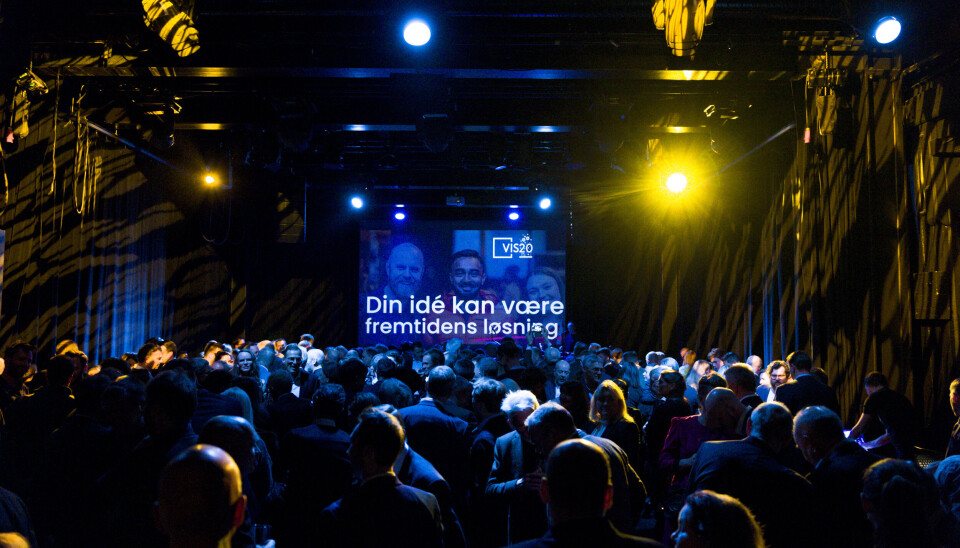 Full sal under feiringen av jubileet til Vestlandets Innovasjonsselskap torsdag.