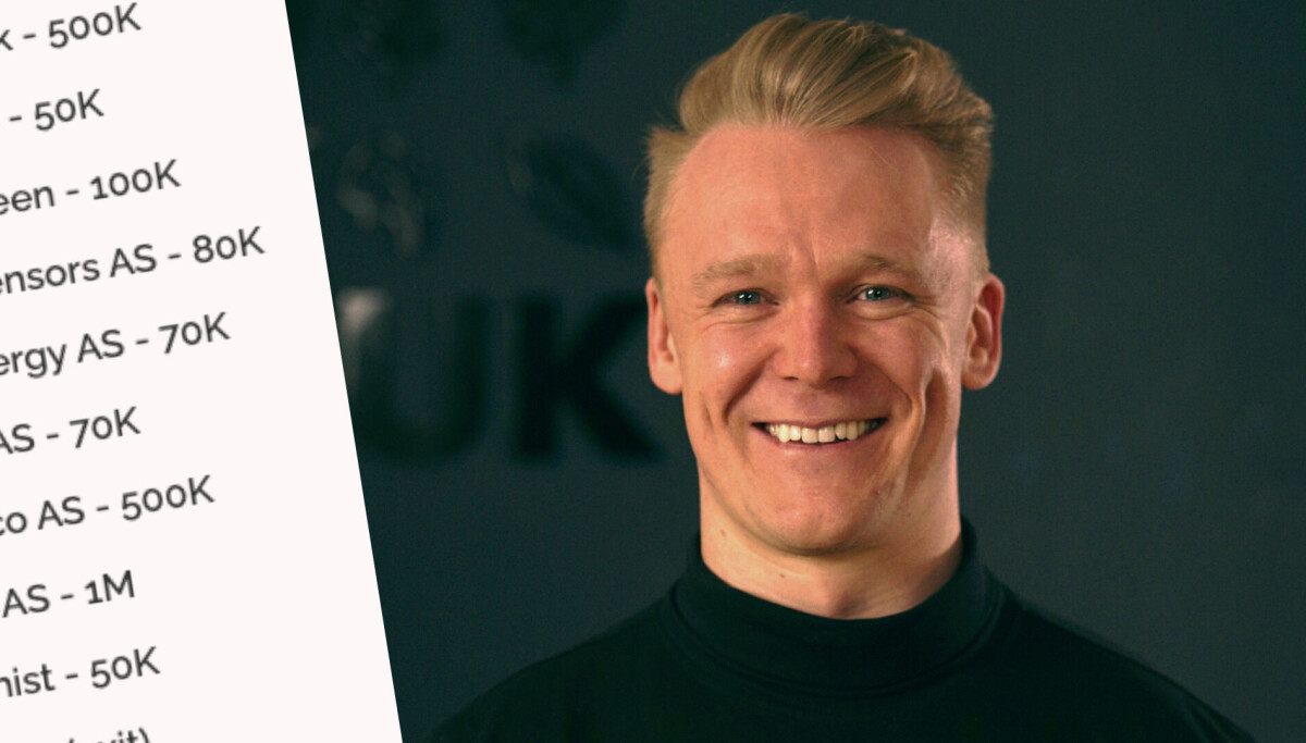 Photo: Foto: Auk Dimmens startup-portefølje: – Kommer nok til å se tilbake og tenke, hva var det jeg drev med?