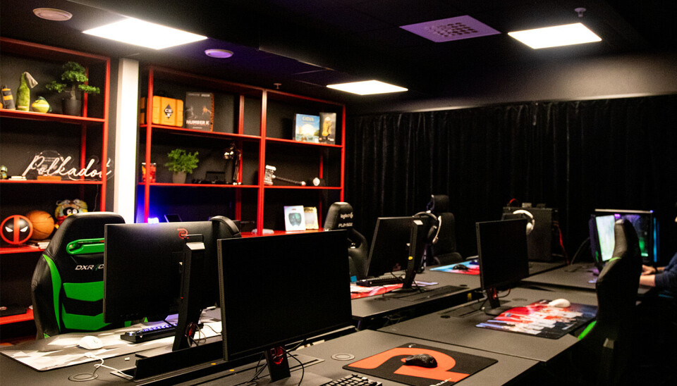 E-sportlokale ved Heroics kontorer i Oslo. E-sportlokale ved Heroics kontorer i Oslo.