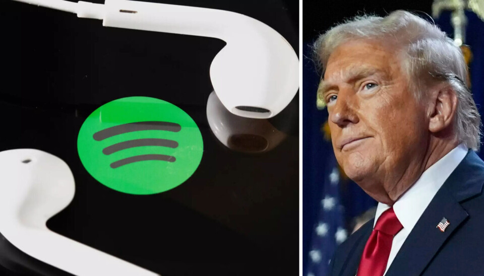 Spotify donerte 150.000 dollar til Trumps innsettelse