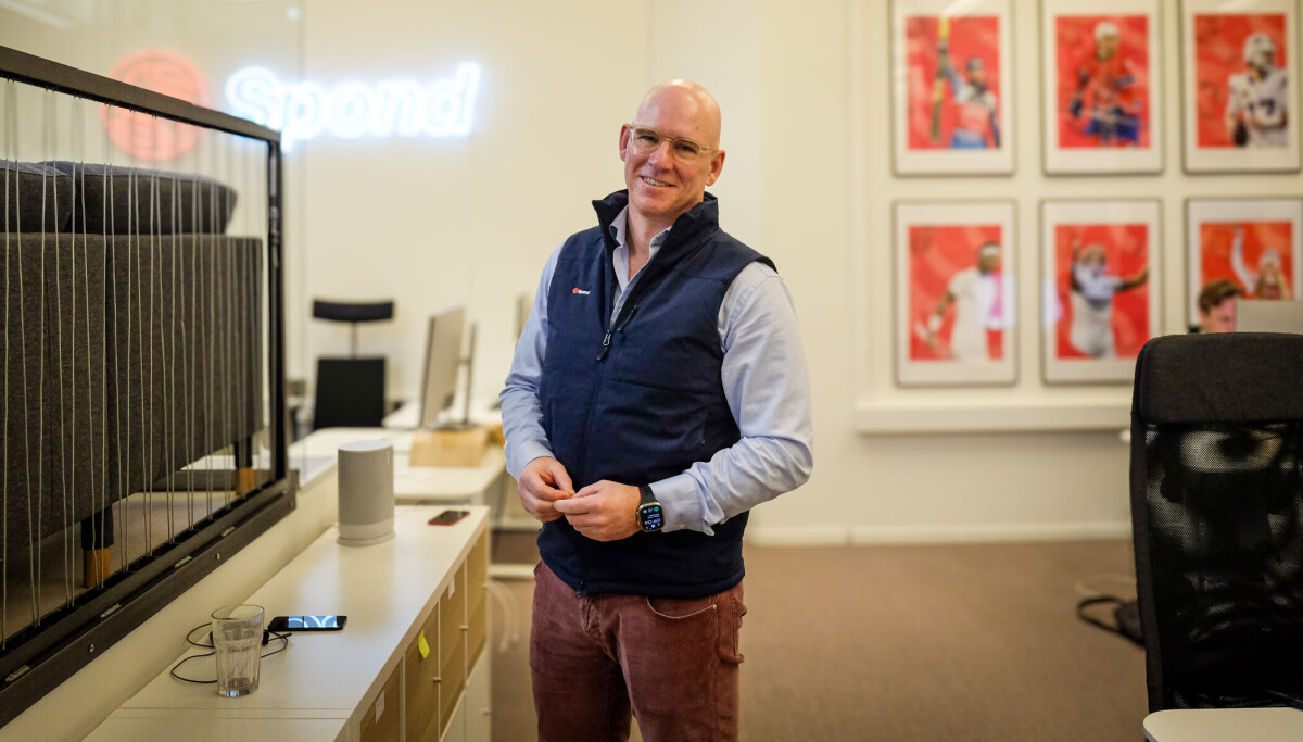 Photo: Foto: Vilde Mebust Erichsen Den nye Spond-sjefen: – Skal tråkke litt forsiktig når man kommer inn sånn som meg