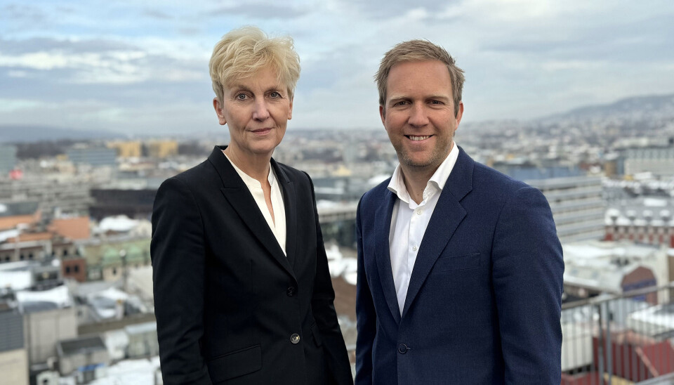 Sabine Bendiek, ny styreleder i Sensio.
Torbjørn Aamodt, CEO i Sensio.