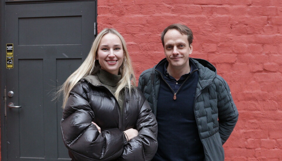 Assosiert partner Anna Munthe-Kaas og partner Kristian Røsjø i Antler.