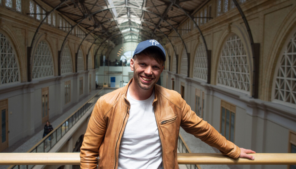 Olav Sindre Kriken, gründer i Tana, her fotografert i Jørn Lyseggens akselerator i San Francisco.
