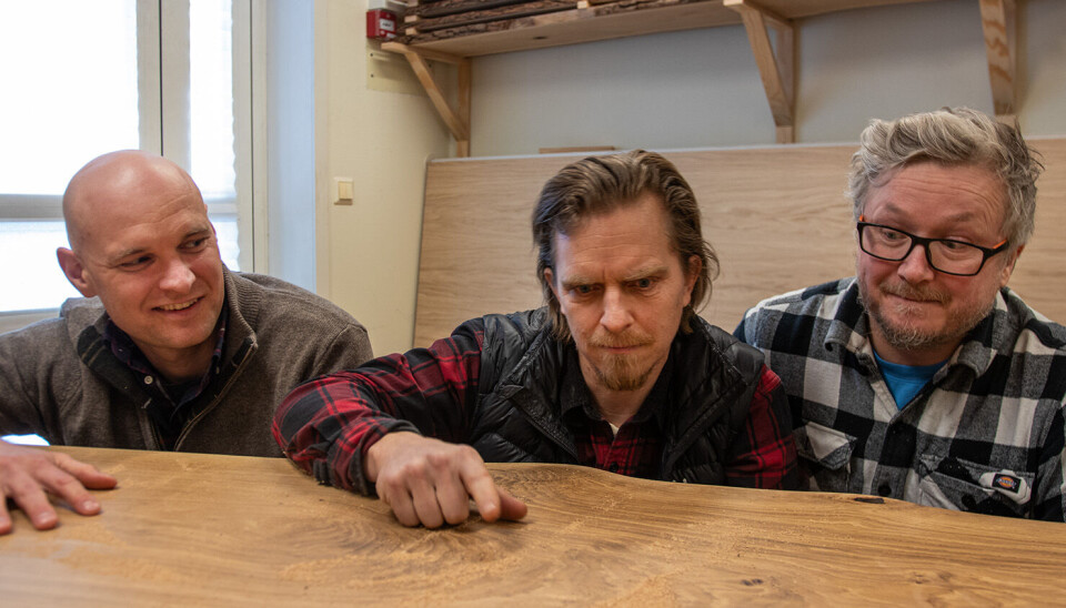 Fra venstre: Jarl Holst, Carsten Müller og Thomas Skutholm er foreløpig alle mann i Hönk. Fra venstre: Jarl Holst, Thomas Skutholm og Carsten Müllern.