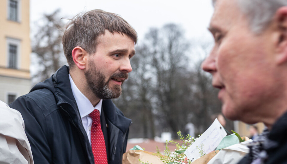 Jan Christian Vestre (Ap) startet først arbeidet med gründermeldingen, som næringsminister. I dag er han helseminister i Støres regjering. Jan Christian Vestre (Ap) startet først arbeidet med gründermeldingen, som næringsminister. I dag er han helseminister i Støres regjering.