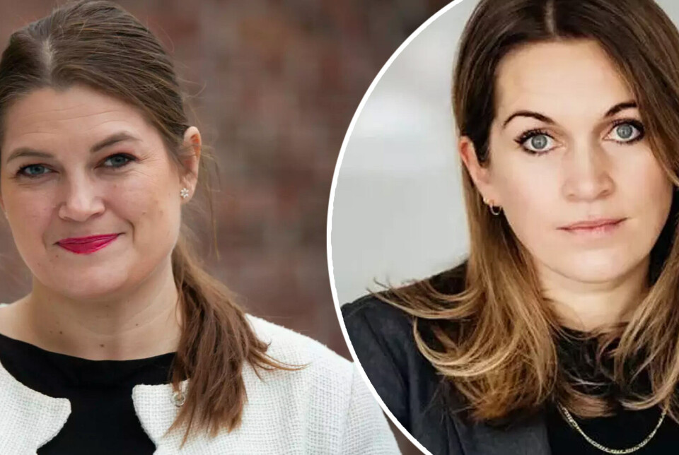 Cecilie Myrseth (Ap) og Ingvild von Krogh Strand (Abelia).