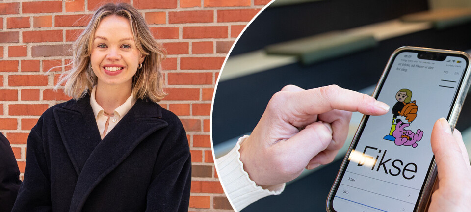 Arvet morens klesskap da hun gikk bort – nå vil hun gjøre reparasjon av brukte klær sømløst