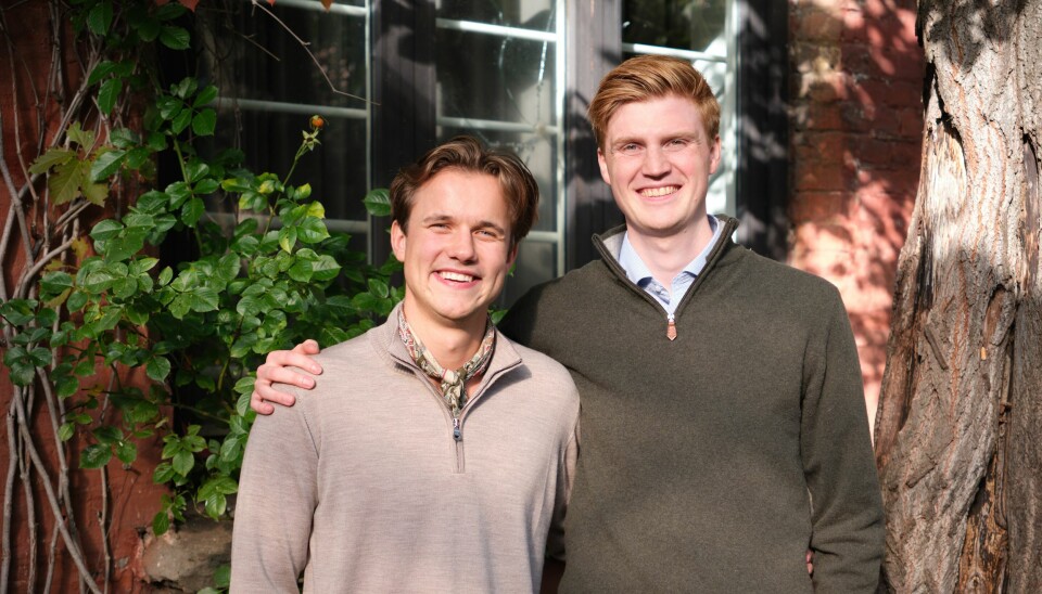 Fabian Utigård og Mathias Engevik i Kvist Solutions.