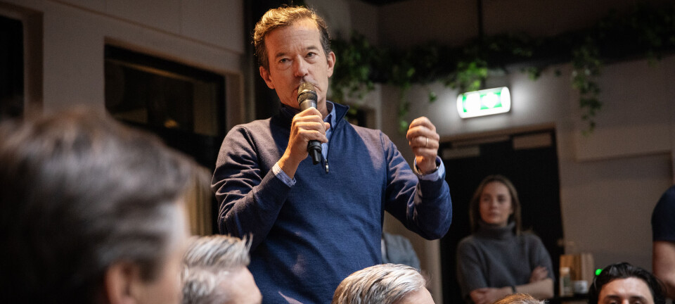 Trond Riiber Knudsen på pallen i Europa, med en av Jürgen Klopps gamle yndlinger rett bak