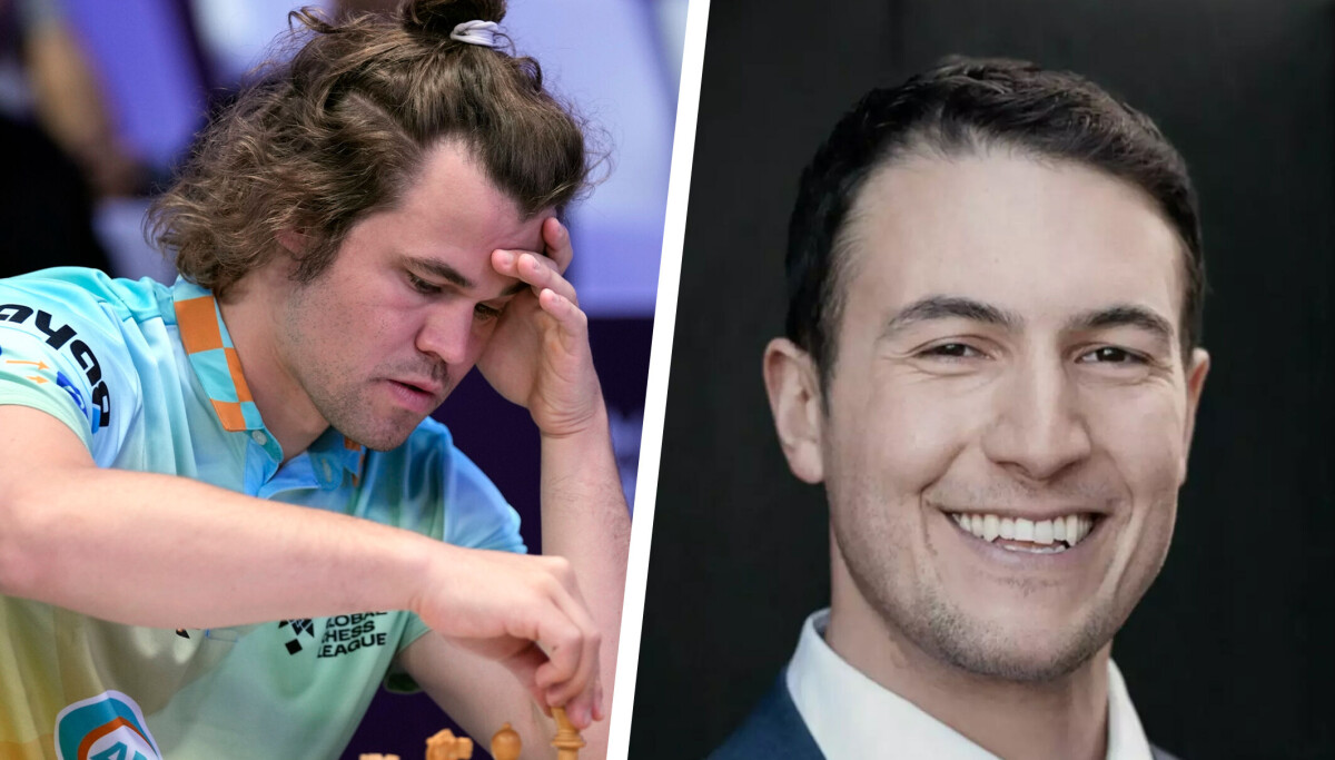 Photo: Joakim Birkeli Jacobsen Magnus Carlsen spiller på lag med Kahoot-gründer - gjør ett trekk på AI-markedsføring
