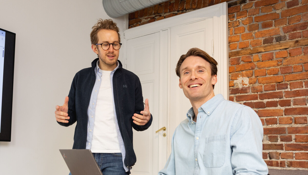 Photo: Foto: Gustav Brandbyge Askeladden og Dr. Dropin starter AI-selskap for helsepersonell