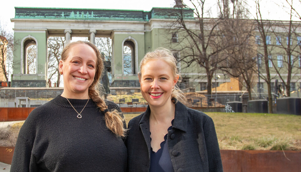 Fra venstre: Agnete Tøien Pedersen blir ny produktdirektør, mens Sigrun Syverud blir ny driftsdirektør i Nørs. Fra venstre: Agnete Tøien Pedersen blir ny produktdirektør, mens Sigrun Syverud blir ny driftsdirektør i Nørs.