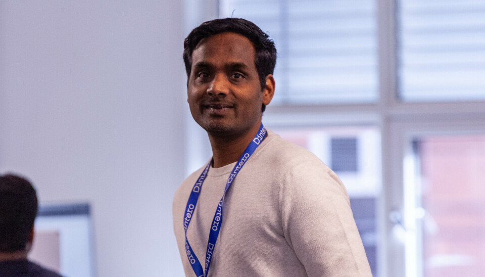 Daro Navaratnam, daglig leder i Dintero. Daro Navaratnam, daglig leder i Dintero