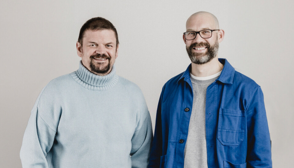 Kosli-gründerne James Logan, CCO, t.v og Mike Long, CEO.