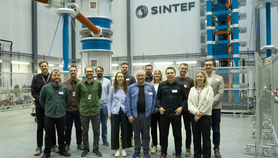 Første rad, fra venstre: Jørn Uno Mikkelsen (Varanger Kraft Hydrogen), Matias Vistnes (Sintef), Karen Martinsen (Energi i Nord), Kjell Richardsen (Berlevåg kommune), Tony Molund (Nordkraft) og Susanne Sandell (Sintef). Bakerste rad, fra venstre: Sigurd Bjarghov (Sintef), Erlend Sandø Kiel (Sintef), Sigurd Hofsmo Jakobsen (Sintef), Markus Jørgensen (Barents nett), Petter Bjørkli (Energi i Nord), Katrine Reisænen (Barents nett), Jan Tore Arnesen (Finnmark Kraft) og Sebastian Kihle (H2Carrier).