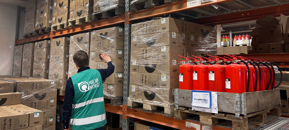 Brødre på vei mot sirkulær suksess – vil lage millionbutikk av brukte brannslukkere