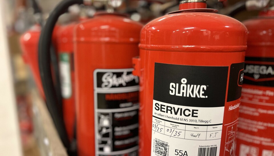 Slåkke er navnet på de ferdige apparatene. Miljø Norge