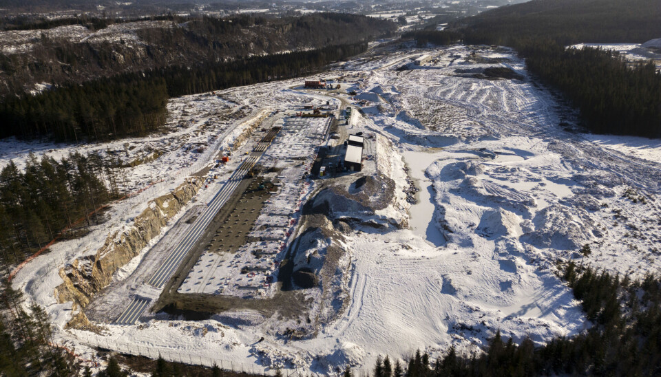 Google bygger datasenter på Gromstul utenfor Skien i Telemark. Senteret for lagring av data skal stå klart i 2026. Googles nye datasenter bygges på Gromstul utenfor Skien i Telemark. Senteret for lagring av data skal stå klart i 2026.