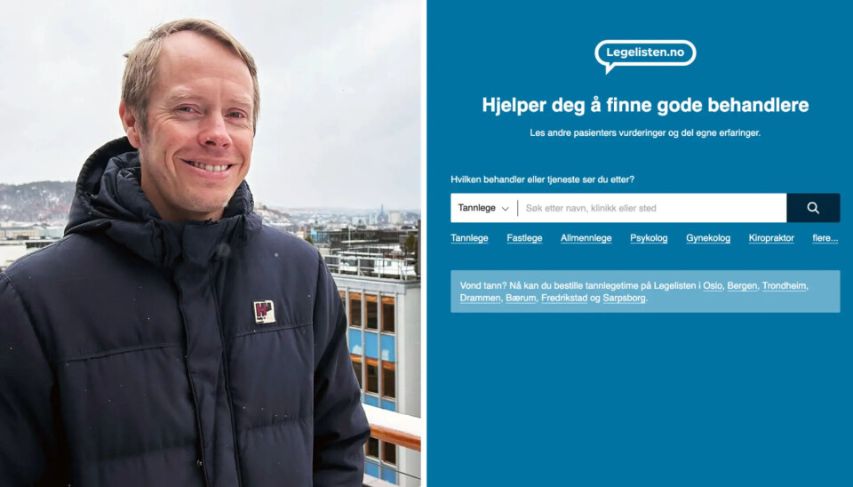 Lars Haakon Søraas er gründeren bak Legelisten.no. Lars Haakon Søraas er gründeren bak Legelisten.no.