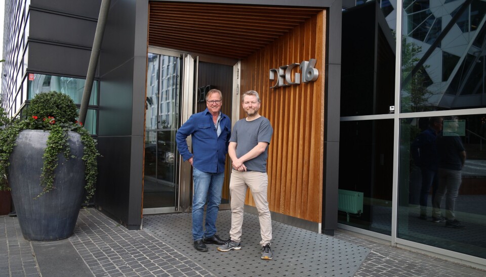 Daglig leder i 99x
Solutions Eiliv Mæhle Liljevik og Hermund Årdalen, CEO i Laboremus Group.