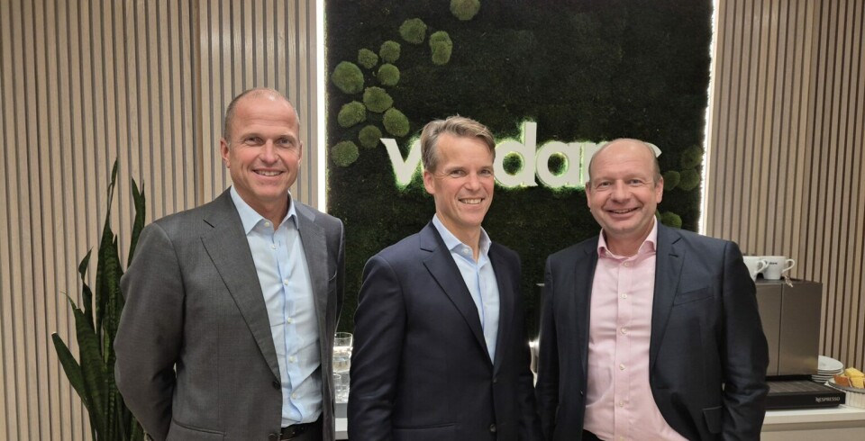 Managing partner i Verdane, Bjarne K. Lie, i midten. Arkivfoto.
