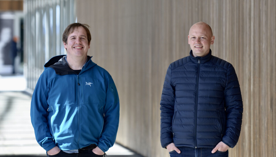 Kitemaker-gründerne Kevin Simons og Sigurd Seteklev, her «nyeksaminert» fra Y Combinator.